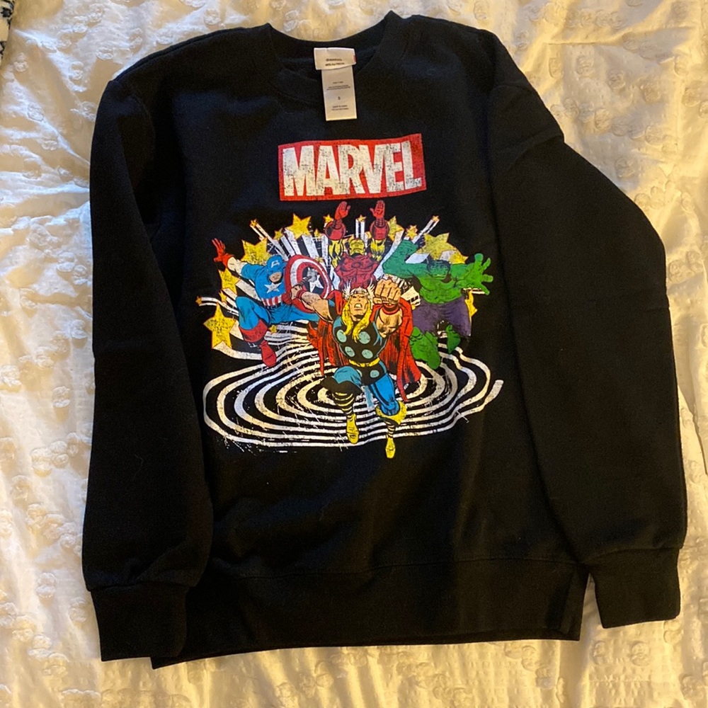 Marvel comic sweatshirt